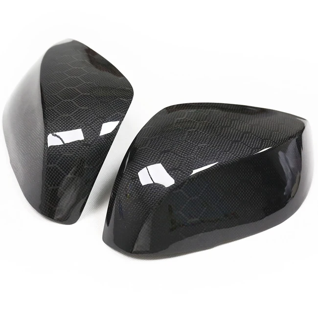  Q50 Q50L Q60 Q70 QX30 Honeycomb Carbon Fiber Rearview Mirror Cover For Infiniti Stick On Style Car Exterior