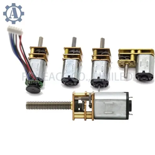 High quality dc 3v 6v 12v gm12-n20va 10:1 15:1 30:1 50:1 75:1 100:1 150:1 210:1 250:1 298:1 380:1 1000:1 micro metal gearmotors