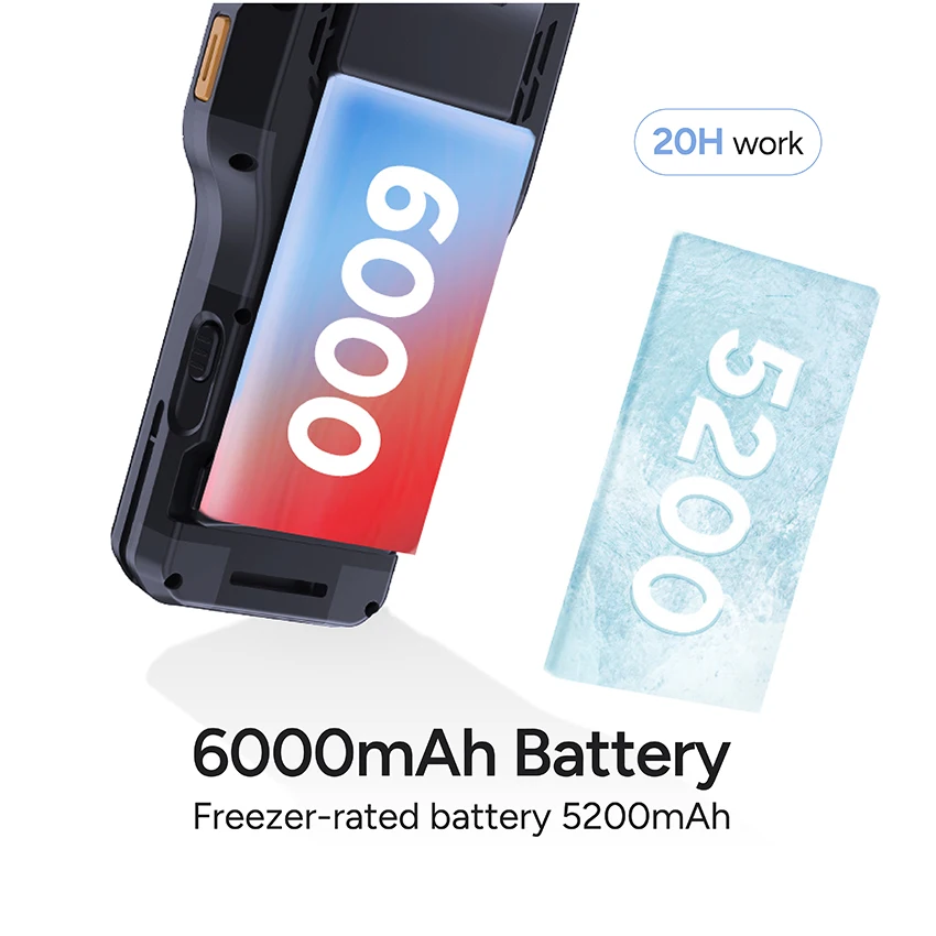 MEFERI ME74 IP68 waterproof industrial bar code reader rugged pdas android 13 barcode scanner handheld PDA with 5G network