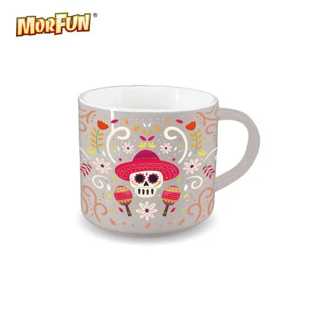 
16oz funnyl Хэллоуин фестиваль керамическая кружка для кофе 