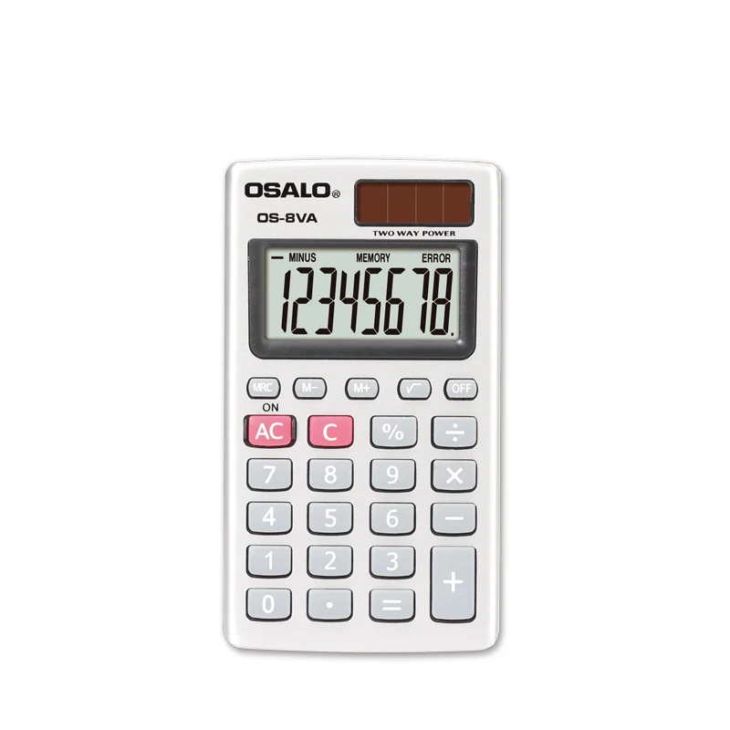 OSALO High Quality OS-8VA Custom calculators Small Cute Mini Pocket Calculator