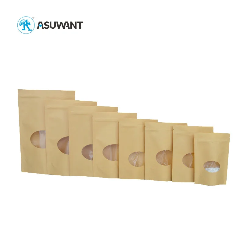 Free samples Eco-Friendly Cornstarch 100% Compostable Biodegradable Plastic Packaging Pouch Bag biodegradable food packaging