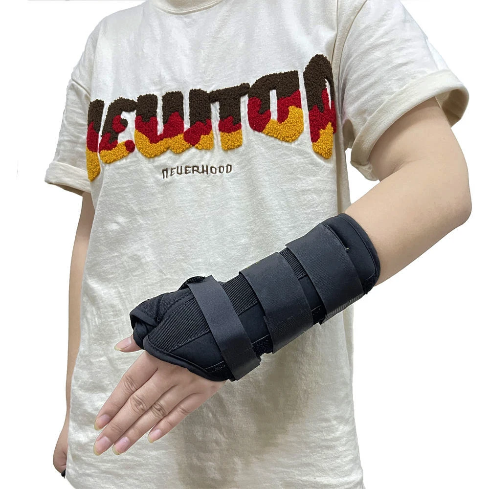 Wrist Brace Aluminum Medical Orthopedic Thumb Strong Support Hand Wrist Splint Brace with Metal Splint for Carpal Tunnel