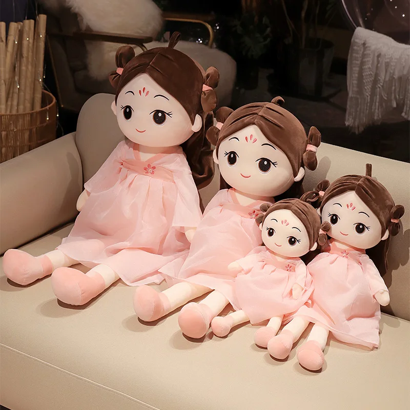 Кукла принцессы Hanfu в китайском стиле милая плюшевая игрушка кукла Kawaii для девочек