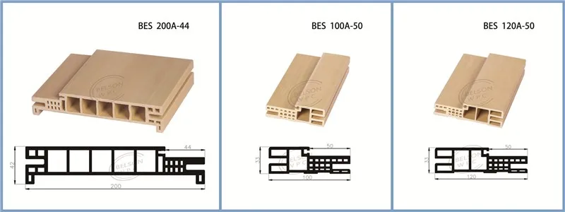 Professional Manufacturer Interior Wood Plastic Fire Wpc Door Frame And Architrave plain design PVC