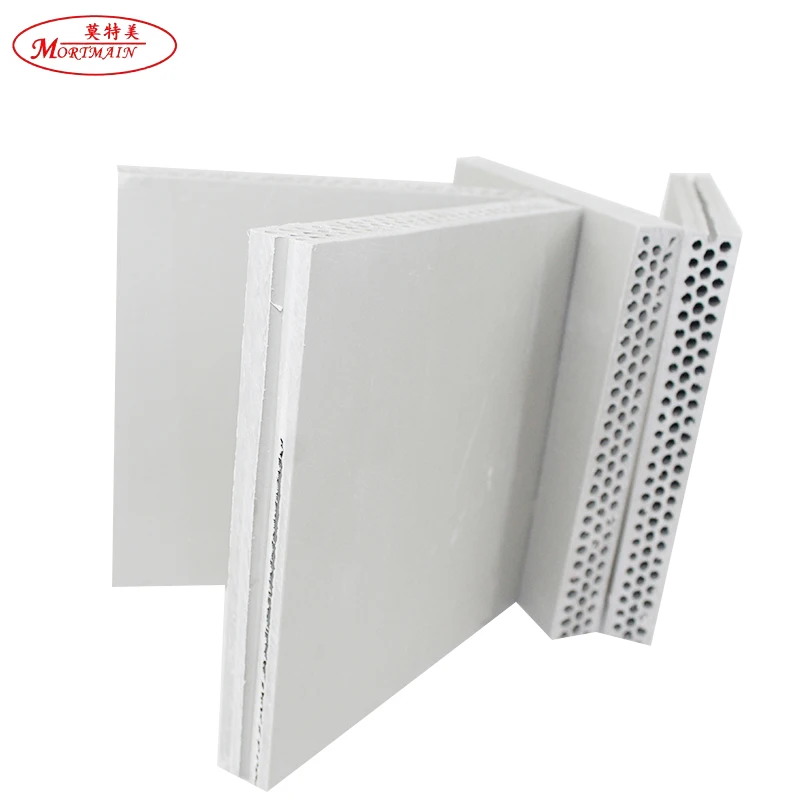 New plastic building material concrete panels forming formwork