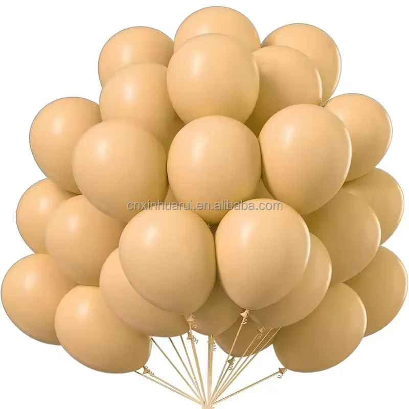 Supplier Wholesale 5/10/12/18 Inch Vintage Pearl Balloon Latex Round Balloon Party Decoration Retro Color Balloons