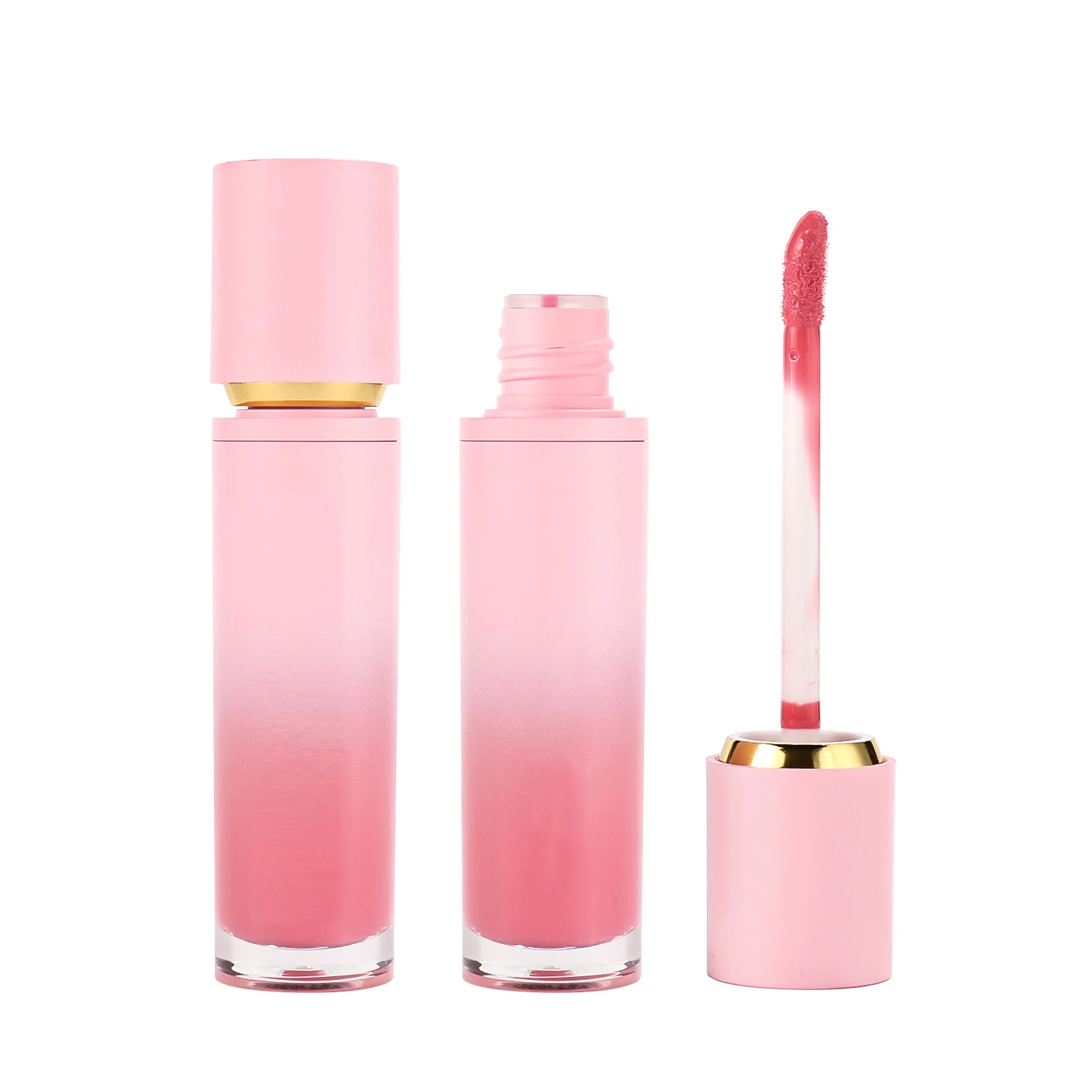 Custom logo Vegan water tint lip gloss pigmented colors not drying Private Label moisturizing glossy Lip Oil