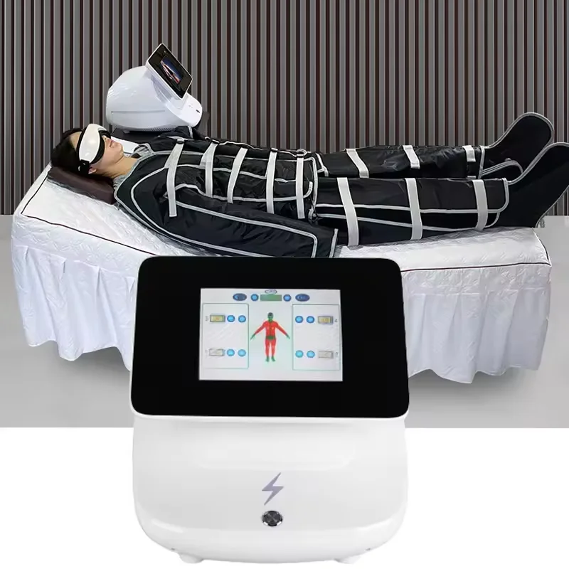 Newest 24 airbags pressoterapia air pressure full body arm leg lymphatic drainage massage machine body slimming pressotherapy