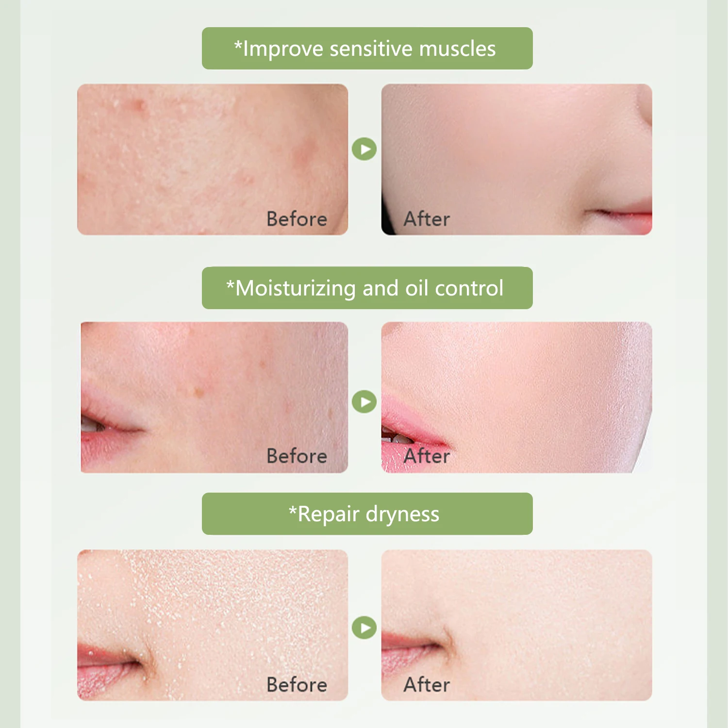 Smoothing Aloe Vera Gel Face Care Moisturizing Face Cream Natural Organic 99% Pure Aloe Vera Gel