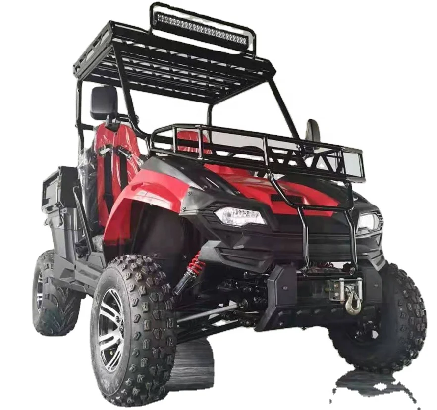 Popular Chinese electric start beach buggy 2 seater 400cc Farm UTV