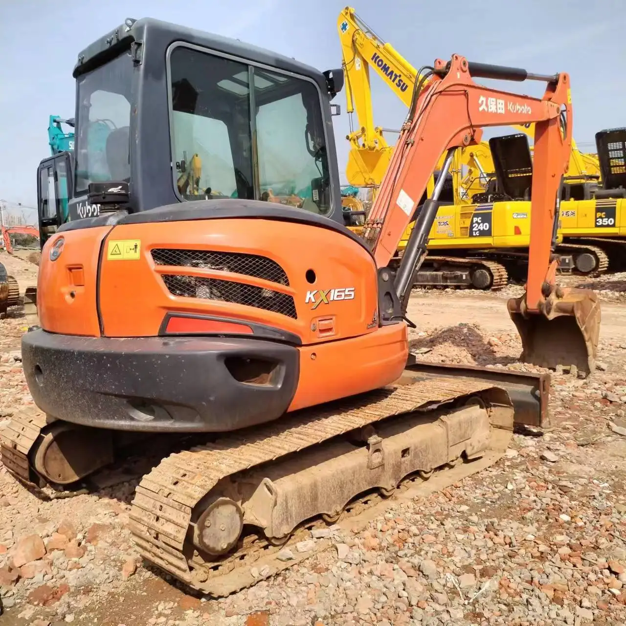 Original Japanese Kubota Kx165 6.5ton Excavator Mini Hydraulic Excavator Small KUBOTA Excavator