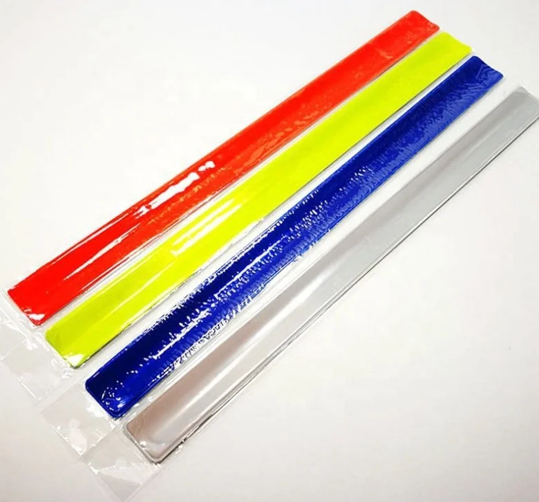 EN20417 Reflective Snap Band, Reflective Slap Wrap,Reflector Wrist CE EN13356