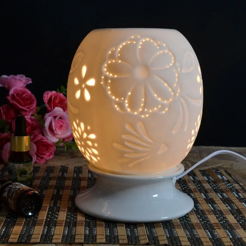 Hot Selling Ceramic Electric Plug in Scented Candle Warmer Wax Candle Warmer