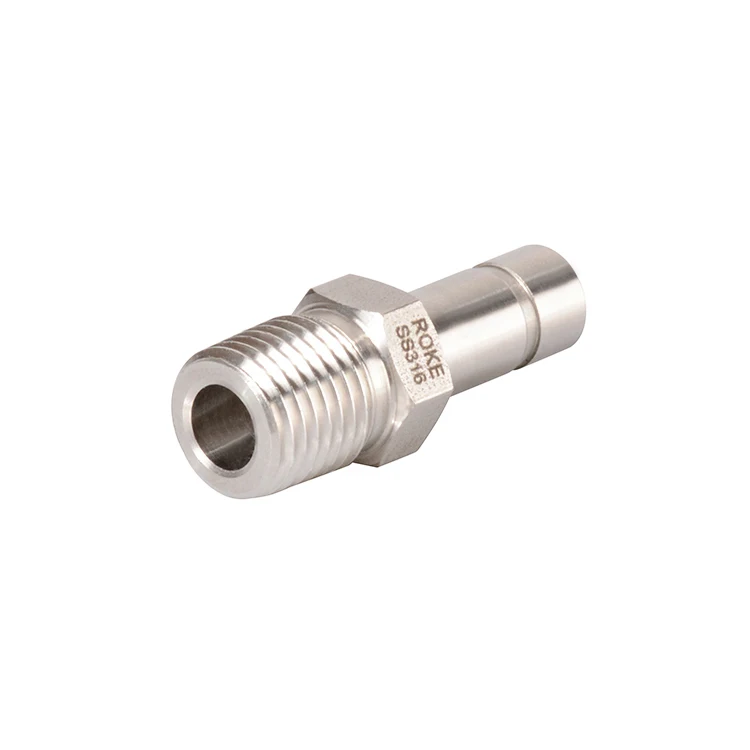 1/16 to 1 1/2 inch Male Adapters SS316 Stainless Steel Compression Inch Tube Fitting