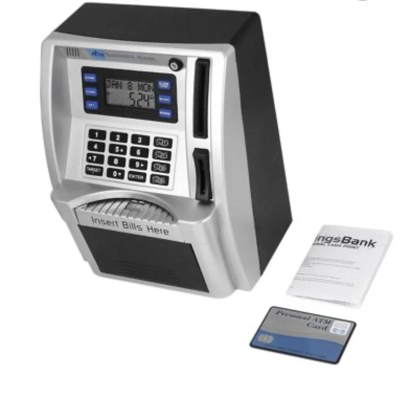 CE RoHS boys boy girl child children kid electronic money box big for girls barrel coin baby buddha smart piggy bank