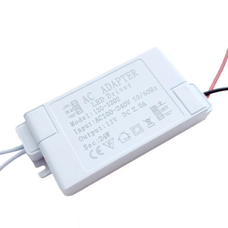 Led Driver 12v Outdoor 12W 1A 12V 24W 2A 36W AC220 to Power Supply Constant Voltage Lighting Transformers