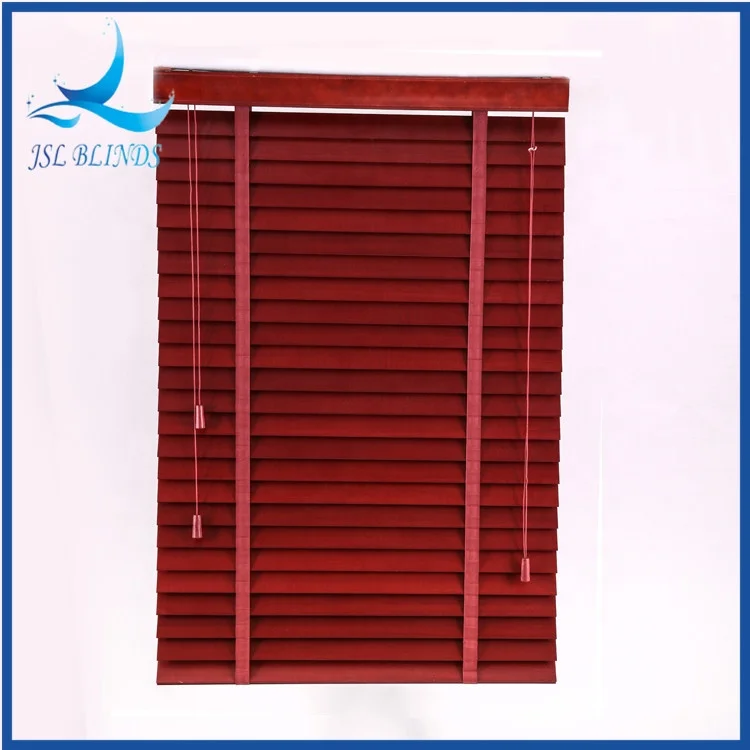 Windows Treatment Wood Venetian Blinds Jalousie
