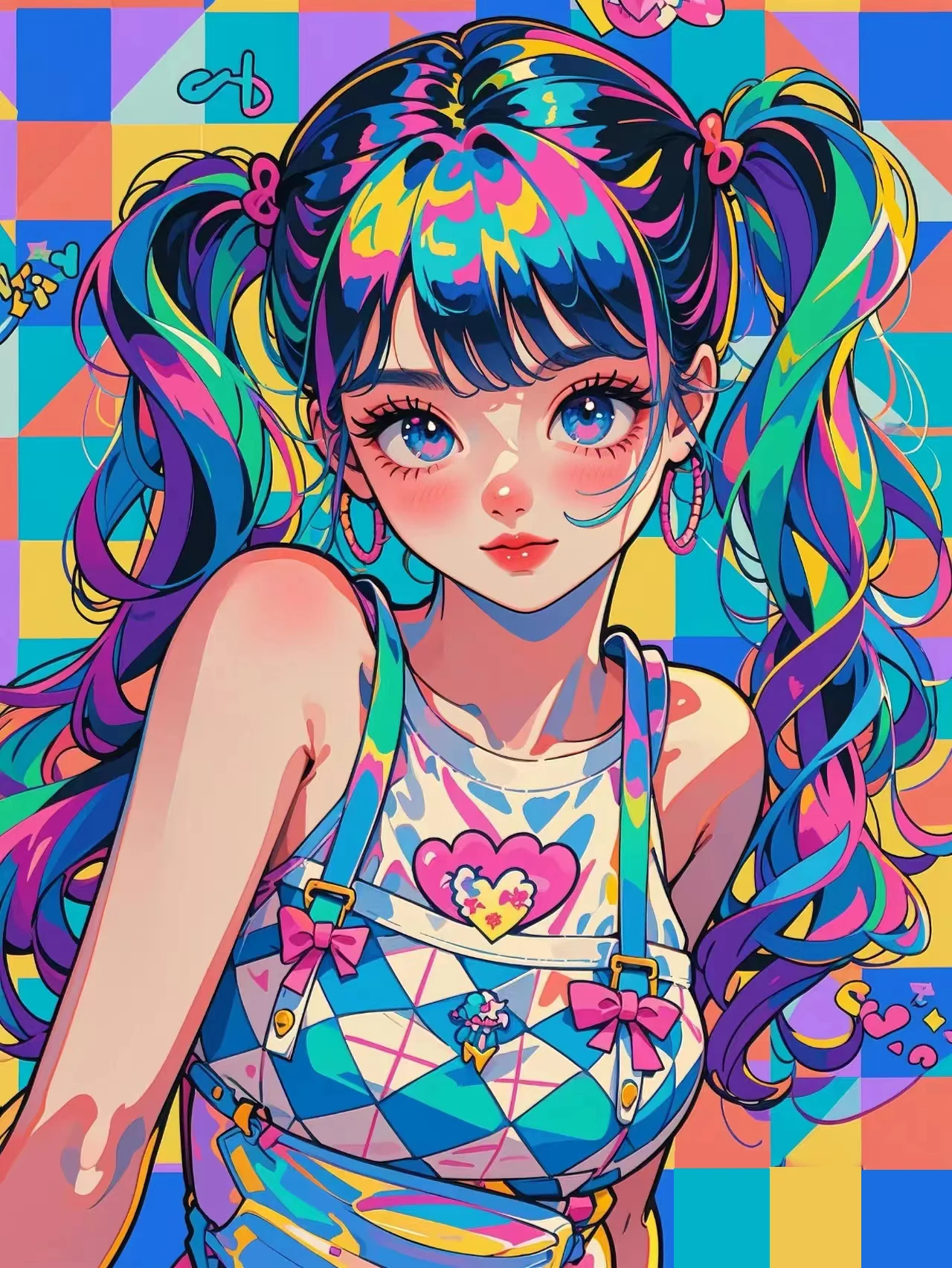 E-335 Custom Canvas Paintings 5D Full Drill Heart of Adventure Edition Diamond Painting portrait