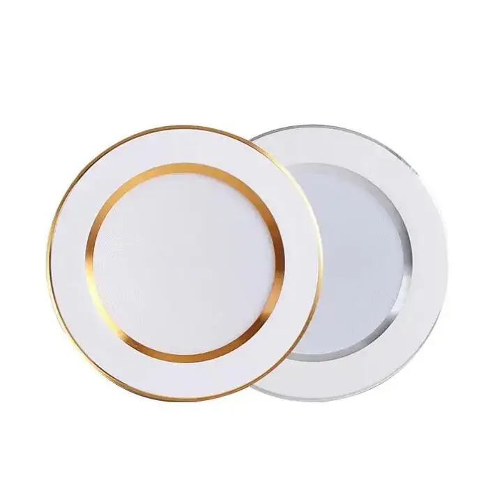 Новинка ультратонкий потолочный светильник с алюминиевой поверхностью Gu10 6-дюймовый светодиодный монолитный блок для поверхностного монтажа встраиваемый панельный светодиодные светильники потолочные