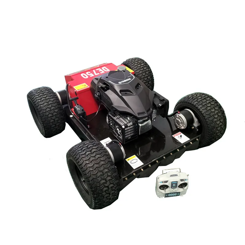 Yamaha CE EPA  Diesel Engine All Terrain Grass Cutting Machine Agriculture Rubber Tracks Remote Control Robot Lawn Mower