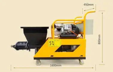New Technology Mortar Spraying Machine Cement Mortar Plaster Spraying Machine