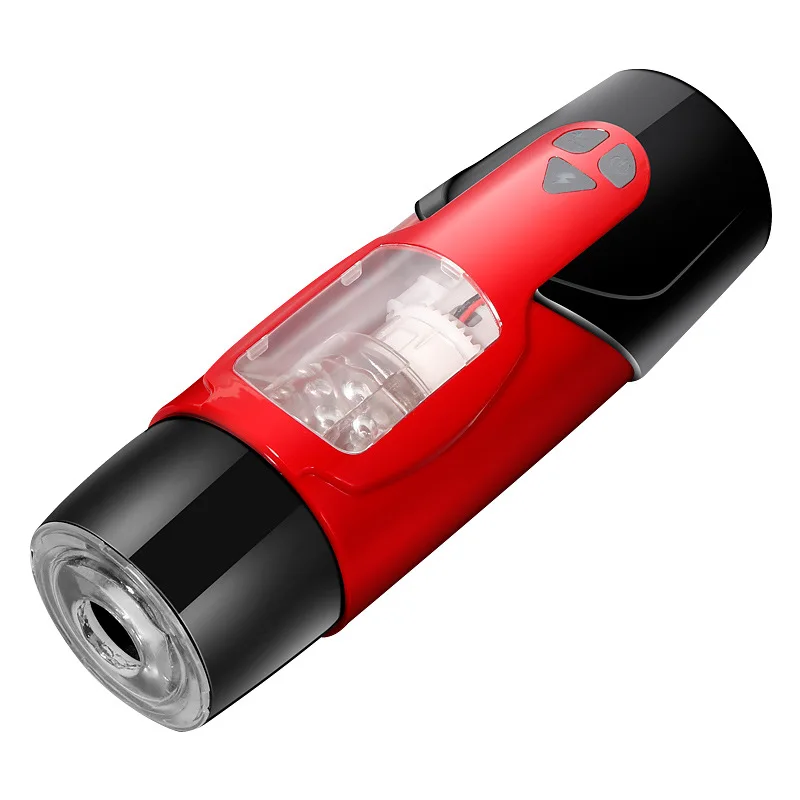 hot selling Telescopic Artificial Vagina Masturbator Men Masturbation Sex Toys  Penis Massager penis trainer For Man