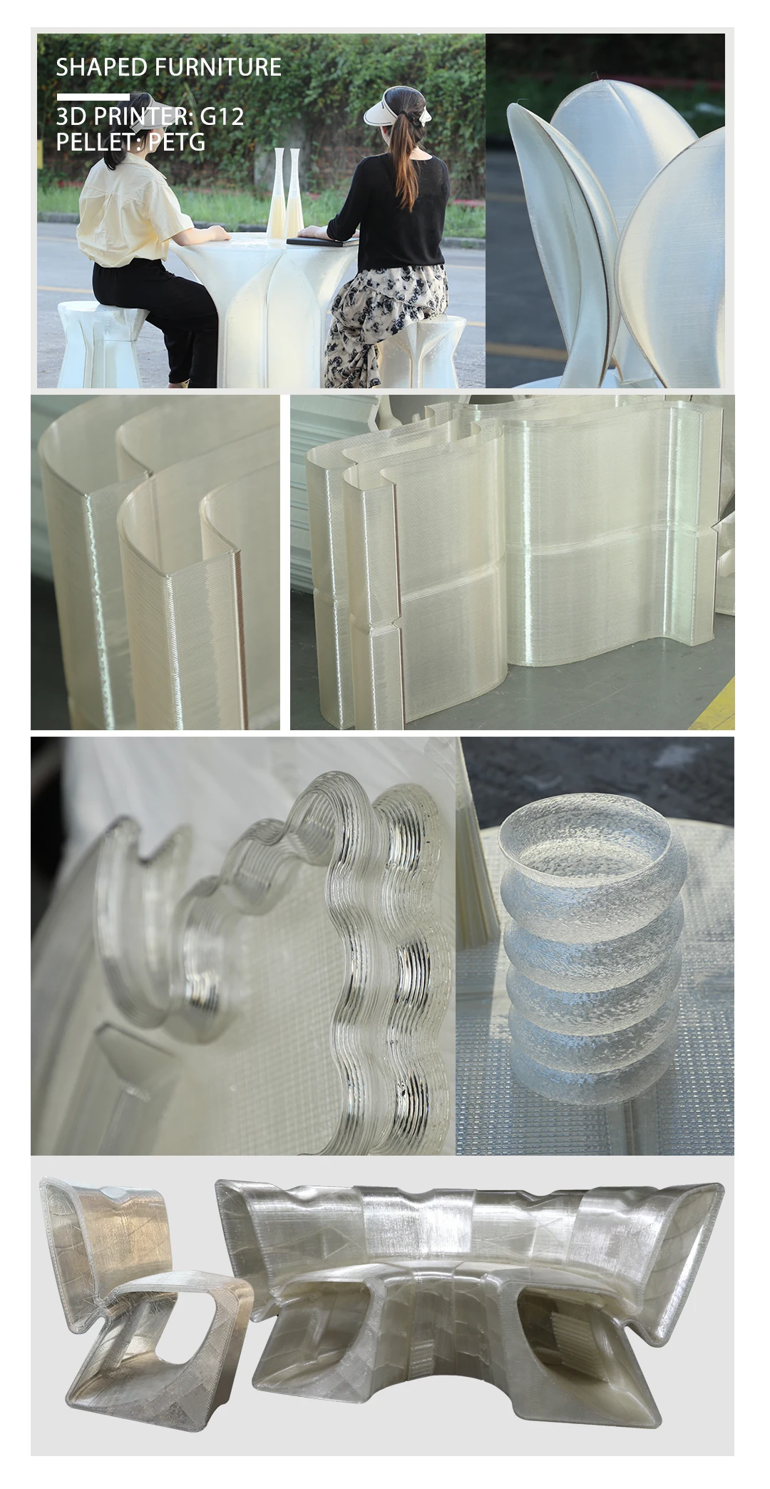 Piocreat G12 budget industrial plastic 3d printer 1000x1000x1000 product design pellet 3d printer for sale