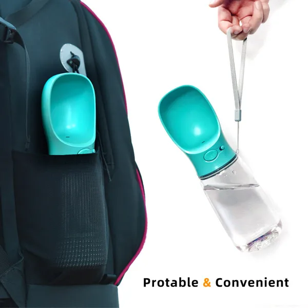 Quality Plastic Black Pink Dogs and Quantity Assured Portable Dog Water Bottle White Blue Malsipree Dog Water Bottle