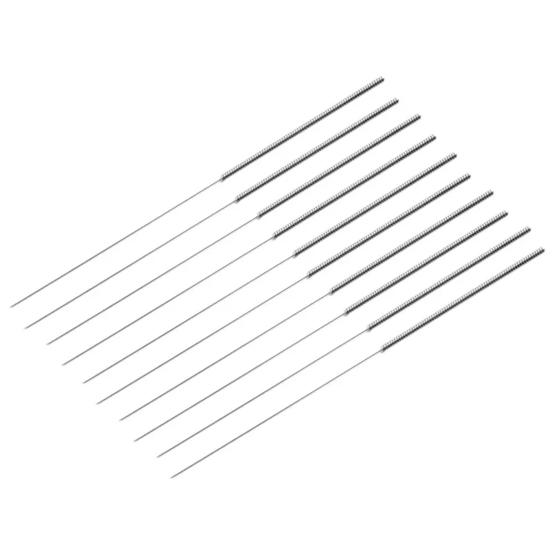 Sterile Acupuncture Needles Disposable Acupuncture Needles Yuezhen Flat Handle Needles