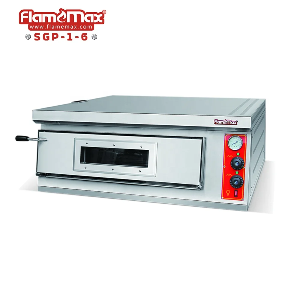 CE Approved Gas Pizza Ovens Commercial Stainless Steel Outdoor Electric Countertop Pizza Oven For Western restaurant