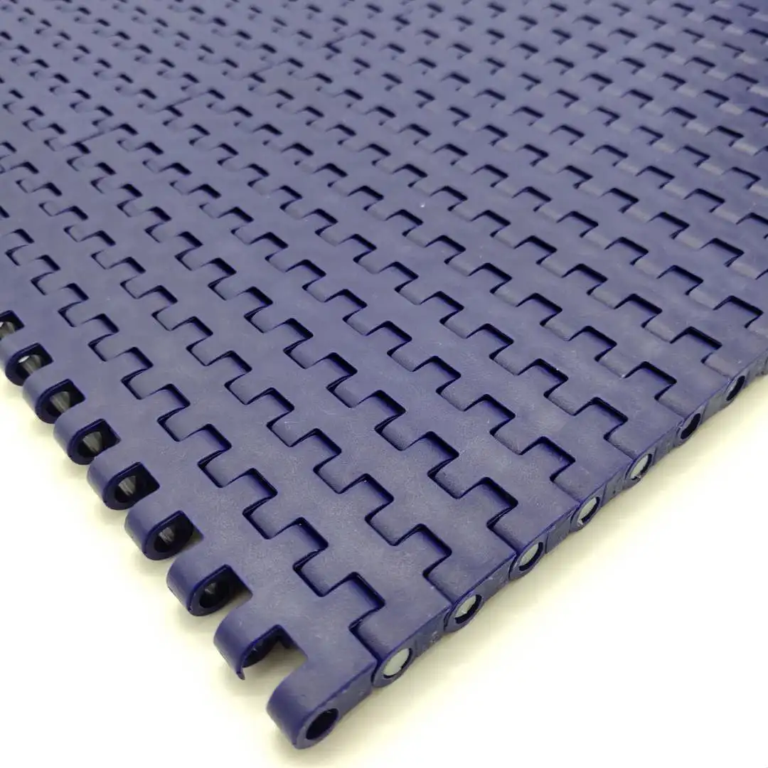 high quality food grade modular belt    delrin conveyor chains   side Flex Plastic belt top chains    modular belt
