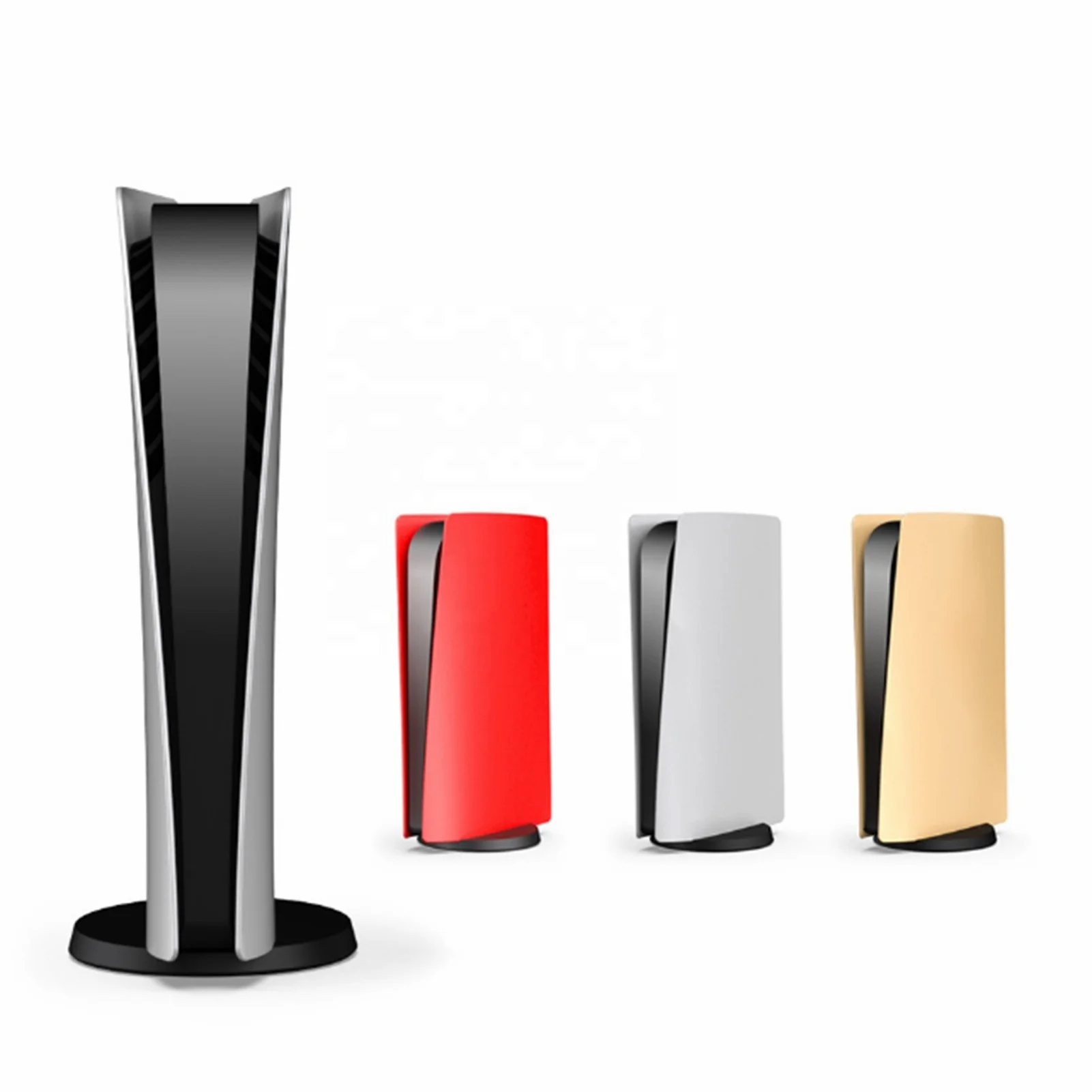 
PS5 Anti-Scratch Plastic Skin Removable Protective Case PS5 Host Cover Replacement Plate Playstation5 Console digital faceplate 