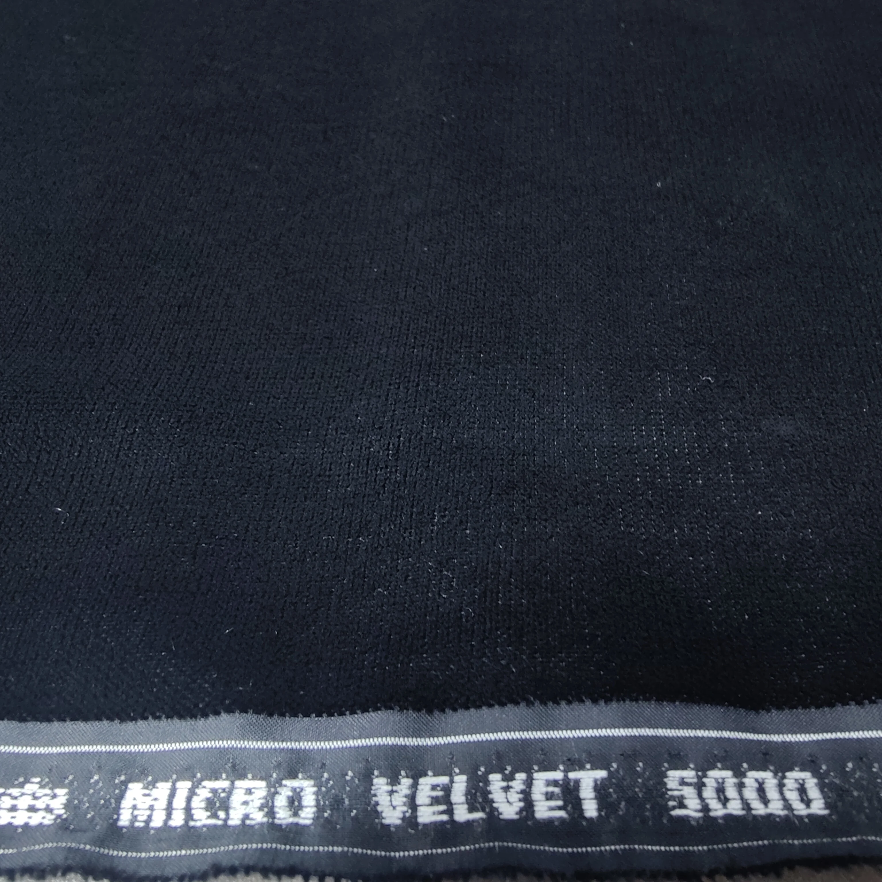 PENGDA SEDRA Tex Luxury Micro Velvet 5000 Korean Formal Black Velvet 100% Polyester Fabric For Abaya Dress