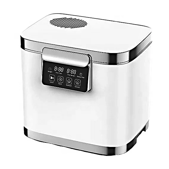 Electric Home Use Organic Fertilizer Kitchen Waste Processor Grinding Chamber Functions and Stainless Steel with Display New 10