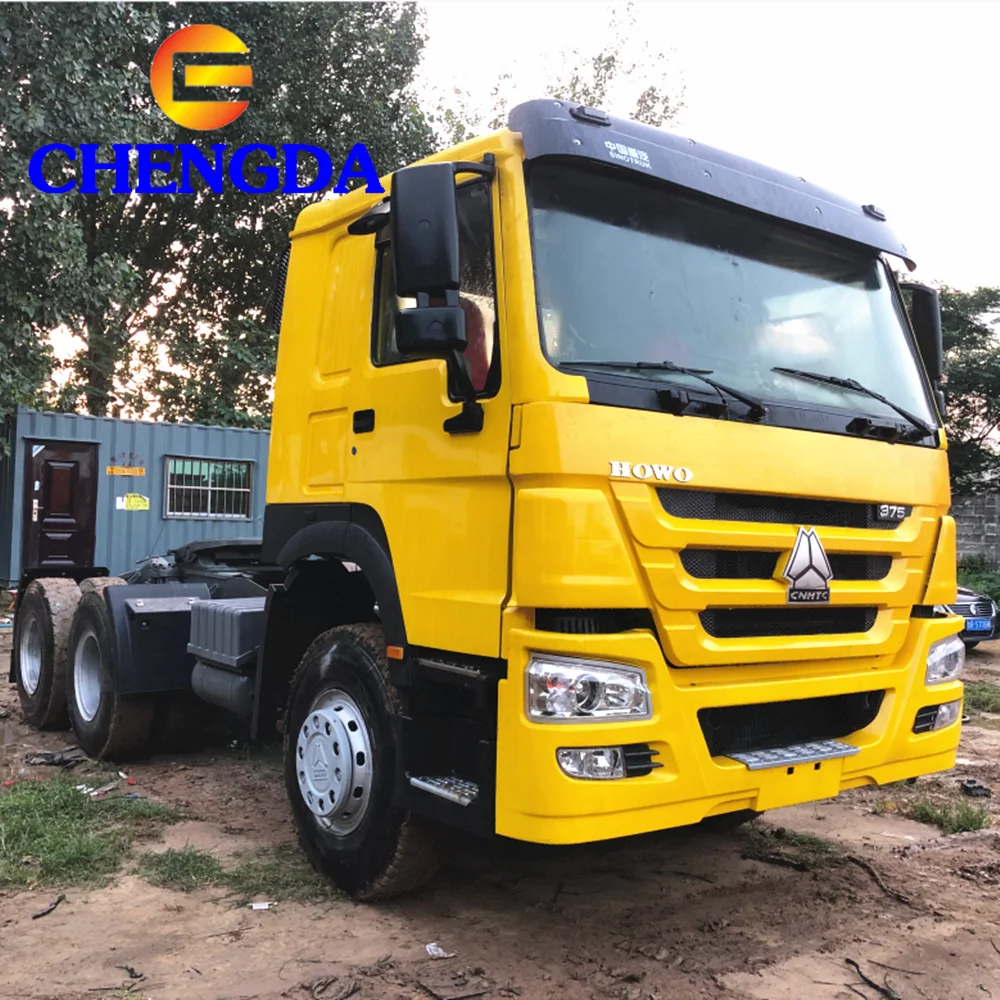  Sinotruk 6x4 371hp 420hp новых и б/у 10 Wheeler тележка движенца Китай тяжелый автомобиль HOWO A7 седельный