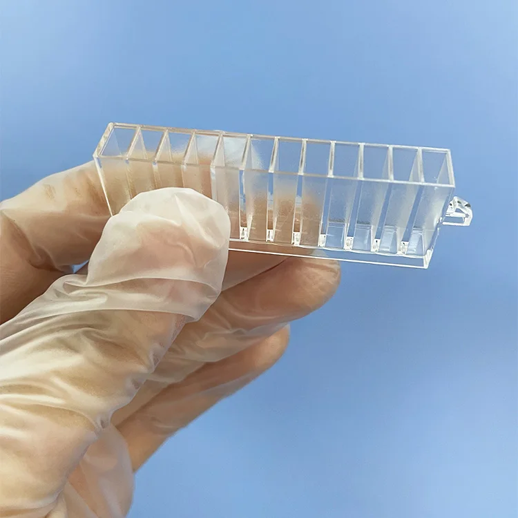 Best price Laboratory and medical cuvette cups for Finland KANGYI 12 holes cuveet cups