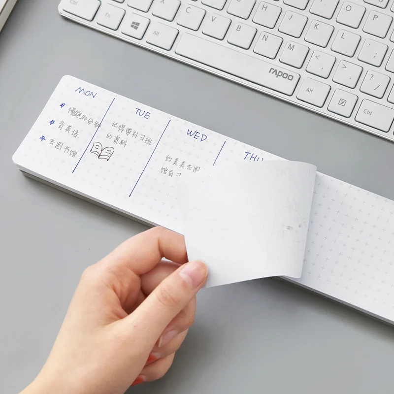 Wrist pad notepad index page markers cards post memo pad sticky notes stick it note pad
