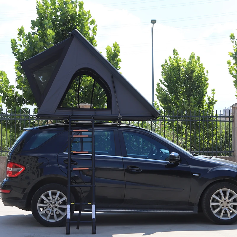 2024 New Design Pop-up Hardshell Super Thin Lightweight 4X4 Aluminum Car Roof Tent Box for Off road SUV Vehicle Camping