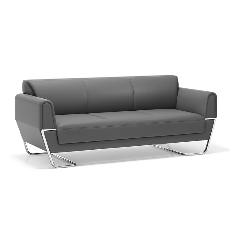 Best price high quality italian style modern nordic office furniture soft office leather sofa