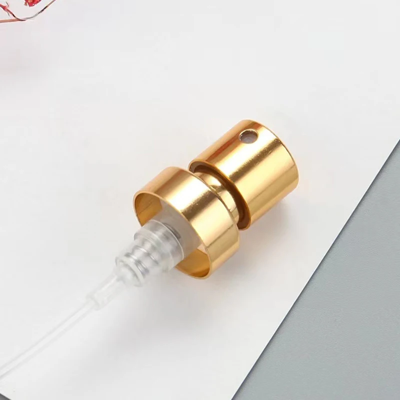 Hot Wholesale Alumina Bayonet Perfume Spray Pump 13MM 15MM 20MM Metal Golden Silver Fine Mist Sprayer For Glass Perfume Bottles