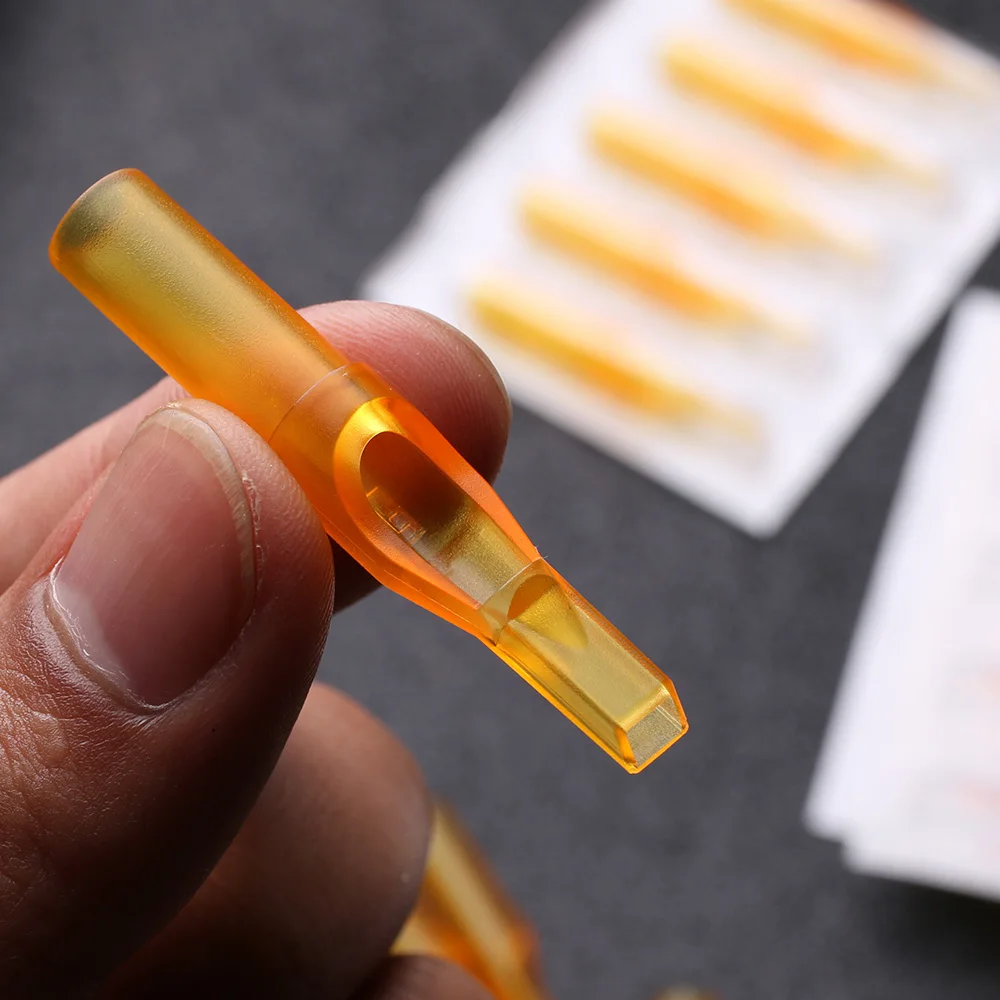 Wholesale 50pcs Plastic High Quality Tatoo Disposable Tattoo Tips