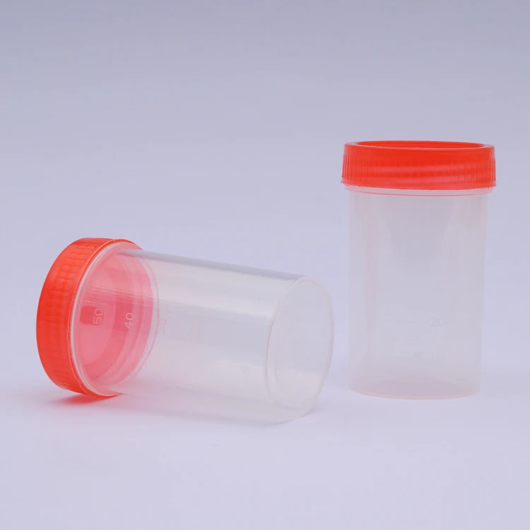 CE ISO approved hospital urine container manufacturing 60 ml PP