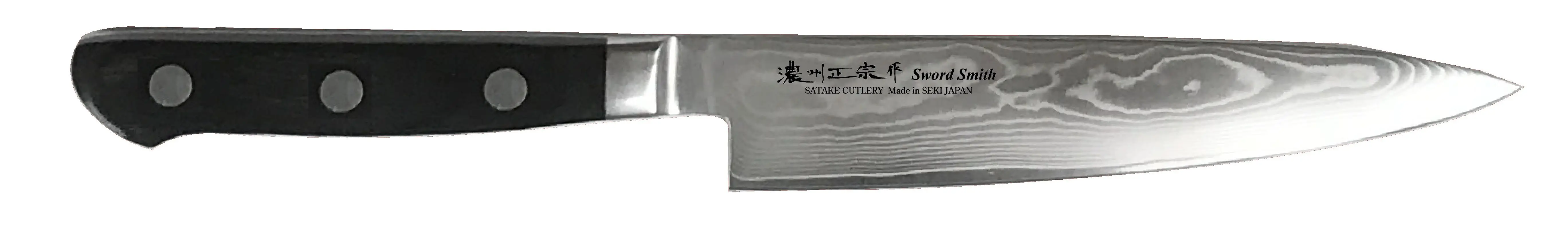 Japanese Noshu Masamune Damasucus Kitchen Knifes Tool For Domestic And Restaurant use