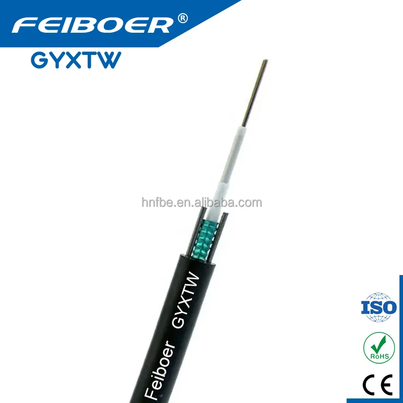 feiboer Quality assurance Fibre Outdoor Fibra Optica Ftth 2 4 6 8 10 12 core flexible armored tactical fiber optic ca