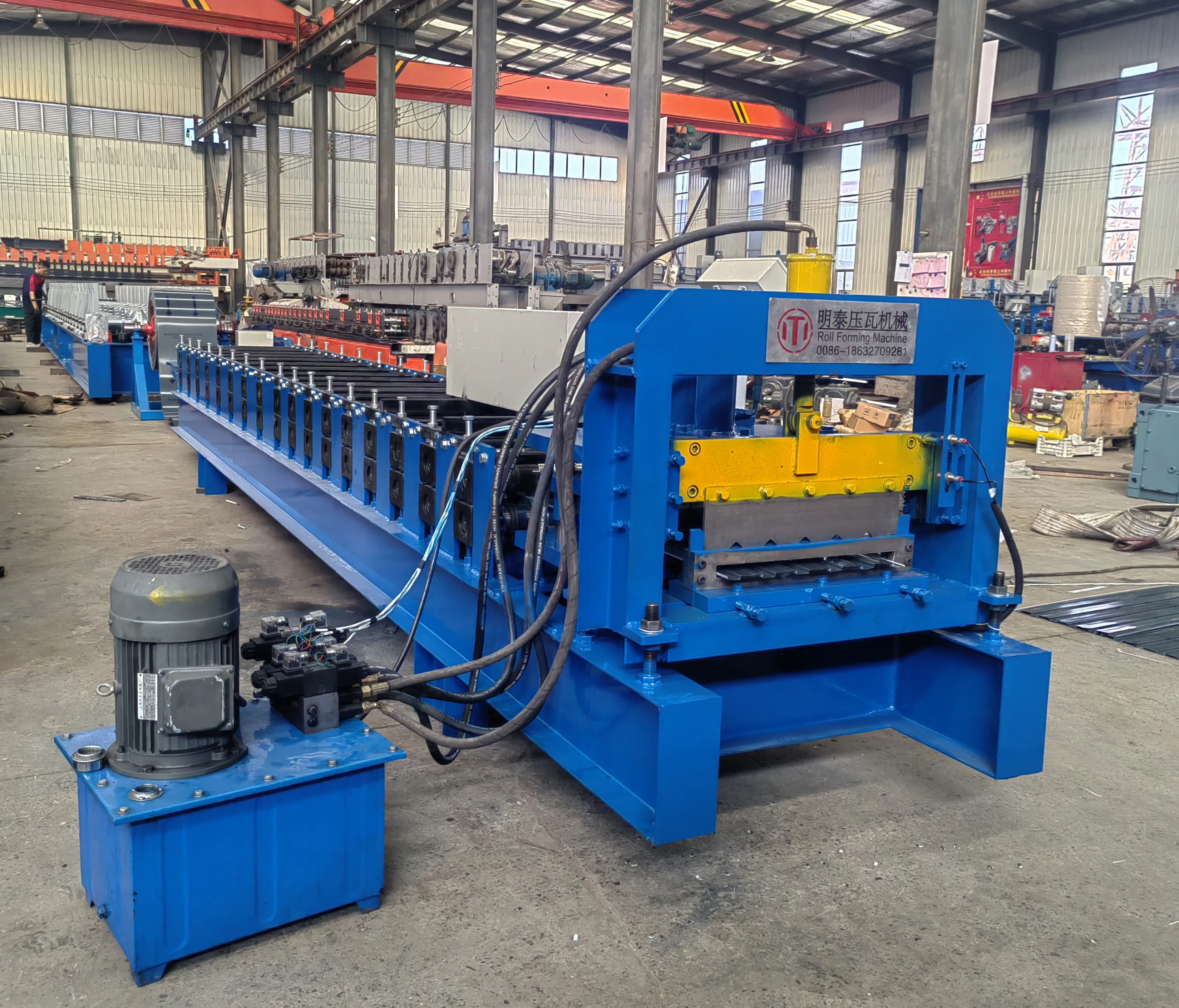 Customized outdoor tool warehouse Modern outdoor garden storage shed panel wall panel roll forming machine