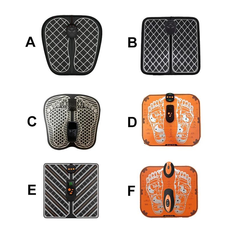 
EMS Pad Foot Massagers ABS Physiotherapy Revitalizing Pedicure Vibrator Electric Feet Muscle Stimulator Drop Ship 