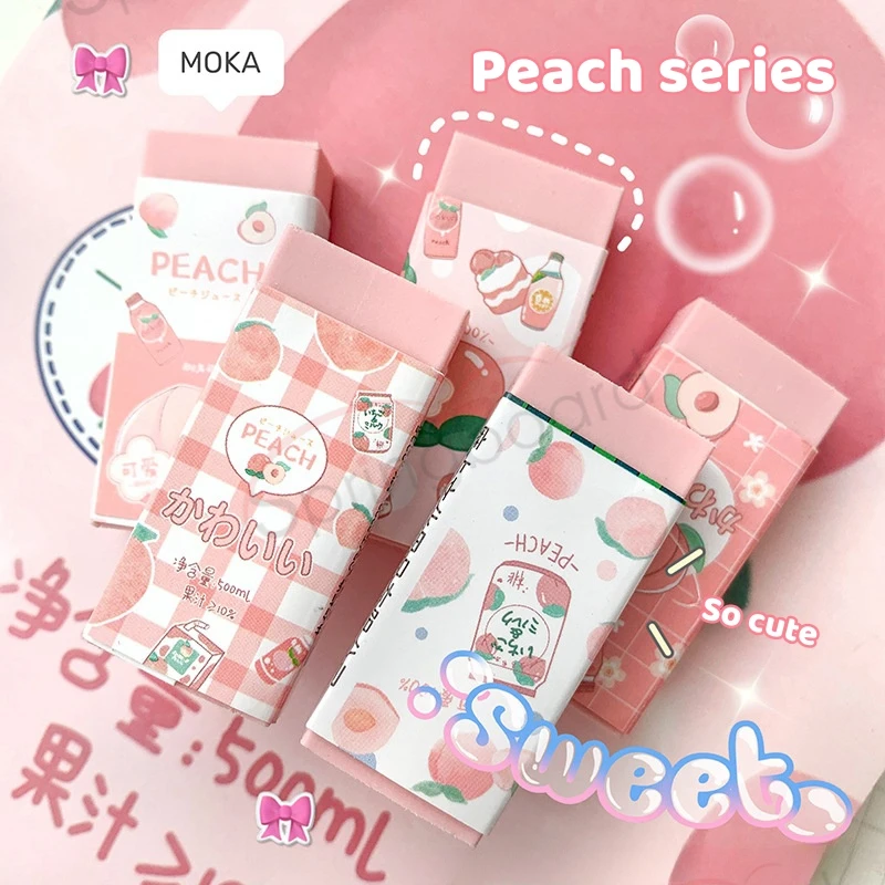 2024 Latest Hot Selling Cute Cartoon Animal Design Pencil Eraser Rubber Manufacturer Wholesale Back to School Supplies