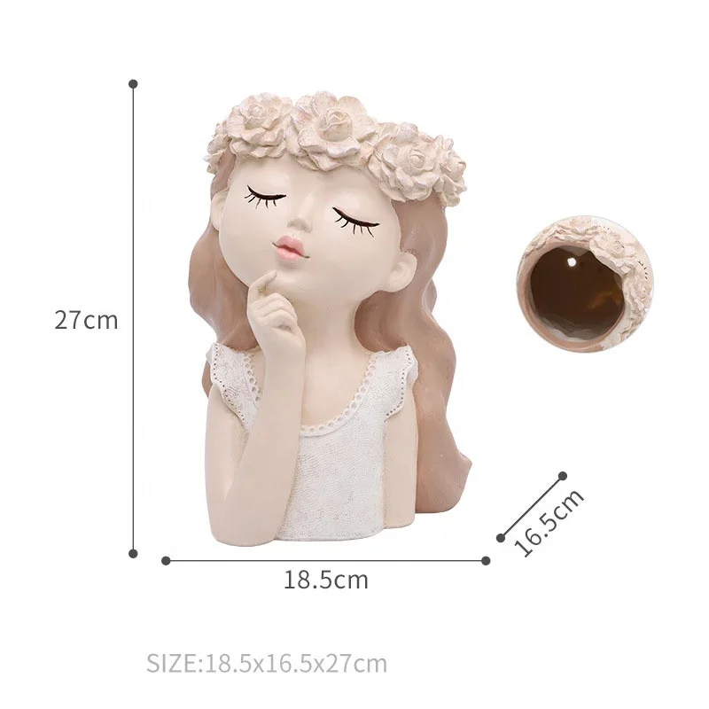 Nordic Ins Ceramic Vase Modern Girl Decoration Vase Household Flower Arrangement For Home Deco