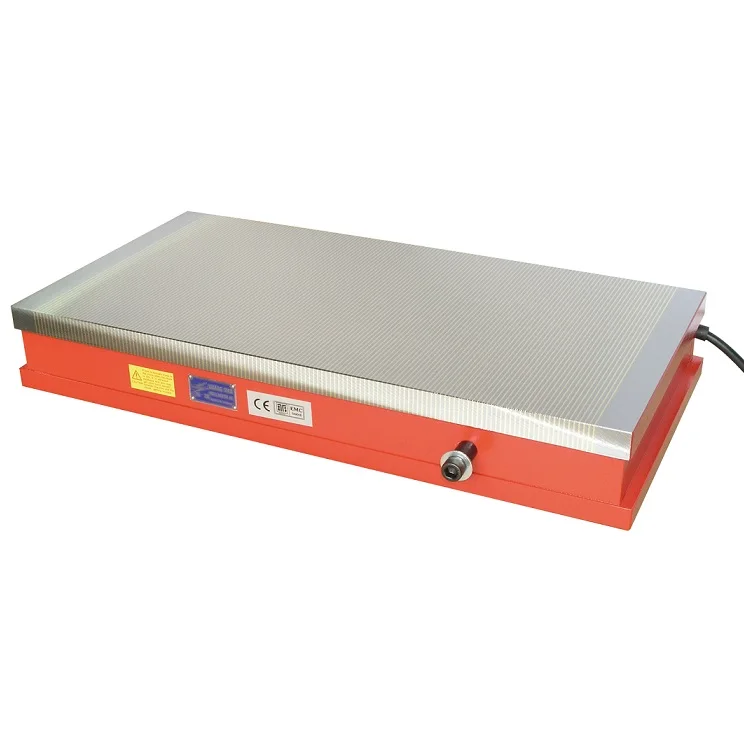 CNC Milling Machine Rectangle Strong Permanent Electro Magnetic Table For Surface Grinder Light Grinding And Cutting
